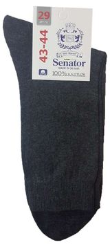 Изображение товара Носки мужские Senator серые, р.27