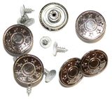 Изображение товара Пуговица джинсовая «Дамское счастье» 17 мм, 10 шт