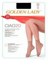 Изображение товара Носки женские Golden Lady CIAO 20 den черные, 2 пары