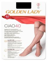 Изображение товара Гольфы женские Golden Lady CIAO 40 den черные, 2 пары