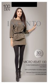 Изображение товара Колготки INCANTO Microvelvet 100 den черные, размер 3