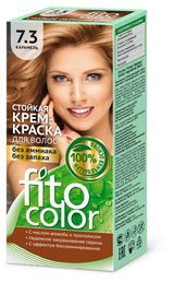 Изображение товара Крем-краска для волос «Фитокосметик» Фитоколор карамель тон 7.3, 115 мл