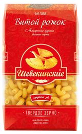 Изображение товара Макаронные изделия «Шебекинские» рожок витой, 450 г