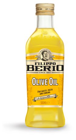 Масло оливковое Filippo Berio рафинированное с добавлением нерафинированного, 500 мл — цена в Ашан