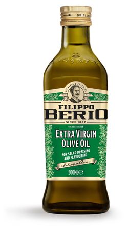 Масло оливковое Filippo Berio Extra Virgin нерафинированное Италия, 500 мл — цена в Ашан