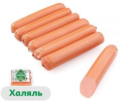 Сосиски «Самирель» Говяжьи Халяль, 350 г — цена в Ашан