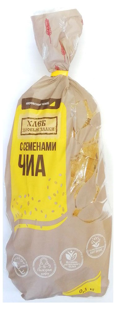 Семена чиа в хлебе