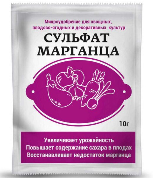 Сульфат марганца 3 формула