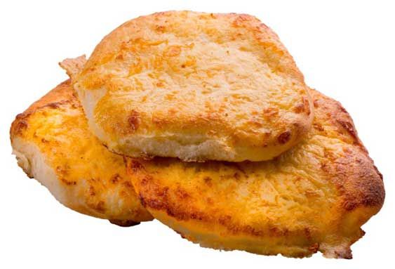 Лепешка пшеничная Атрус чесночная с сыром, 100 г
