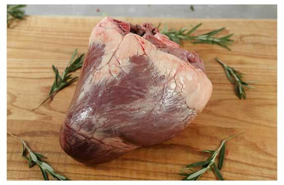 Субпродукт Сердце говяжье Диета-18 замороженное, ~ 1,2 кг