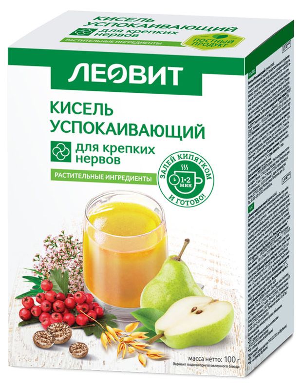 Кисель Леовит успокаивающий со злаками 100 г 280₽