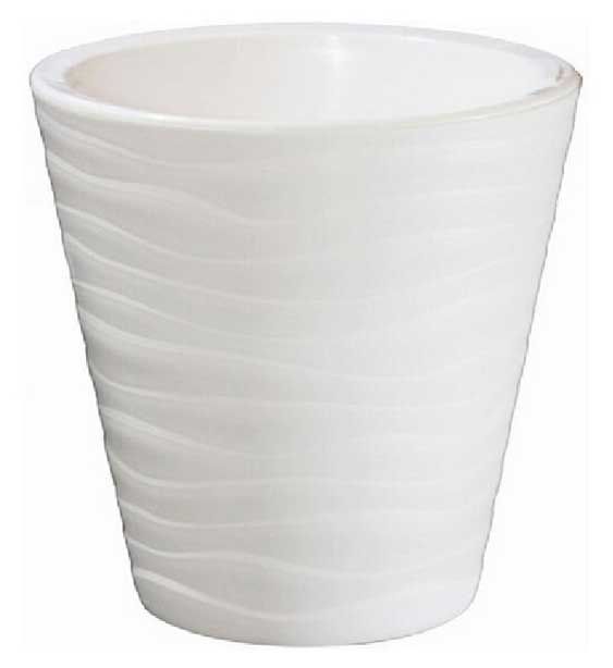 Горшок Пласт Авеню Валенсия белый 17 см 20 см 299₽