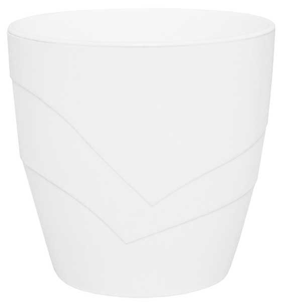 Горшок Пласт Авеню Грация белый 15 см, 15 см