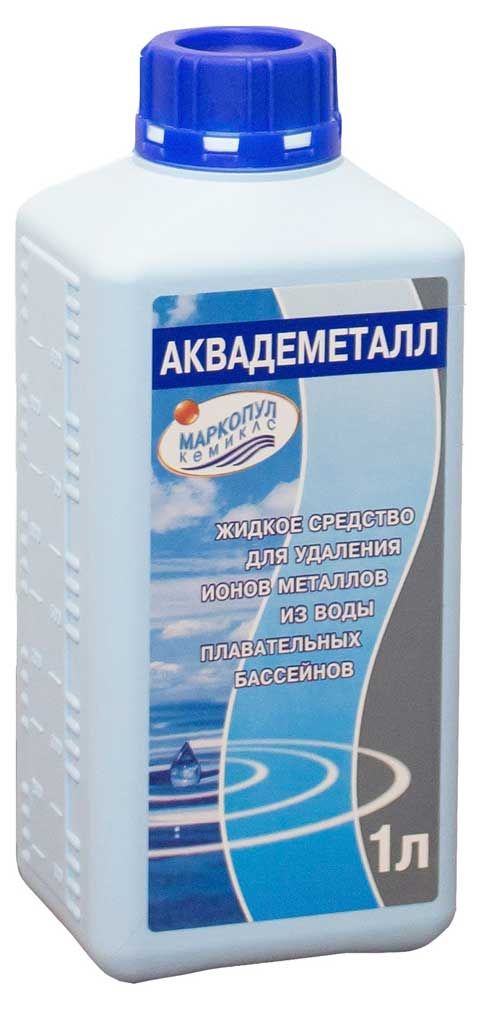 Препарат от металлов в воде Маркопул Кемиклс Аквадеметалл, 1 л