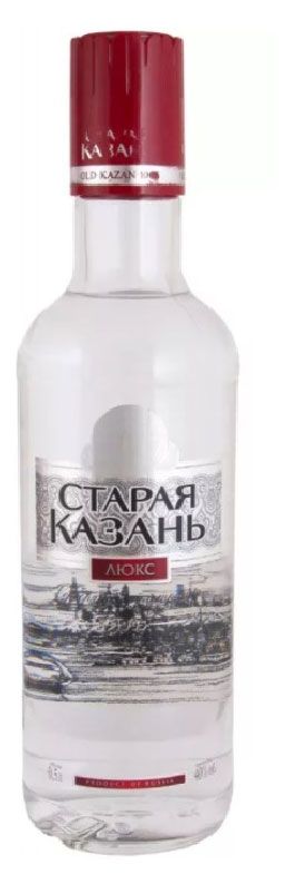 Водка Старая Казань Люкс серебряная фильтрация Россия, 0,5 л
