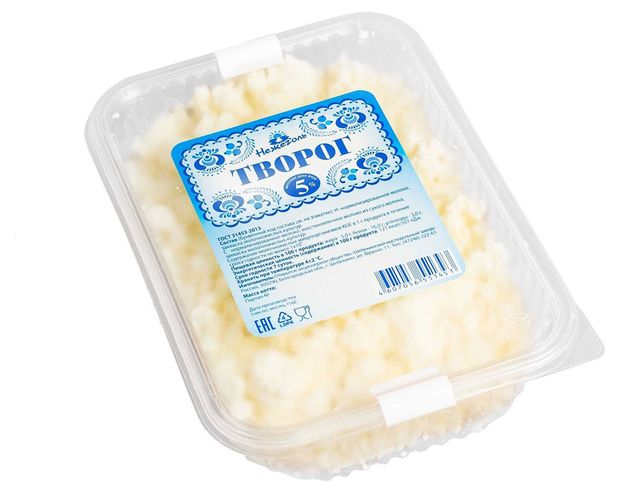 Творог Нежеголь 5% БЗМЖ, 400 г