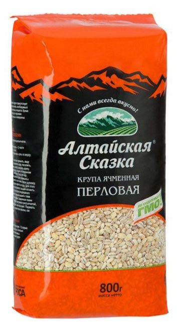 Крупа перловая Алтайская Сказка, 800 г