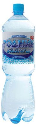 Вода минеральная Родник Белогорья газированная, 1,5 л