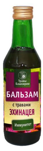 Бальзам Травы Башкирии бальзам эхинацея с травами, 240 мл