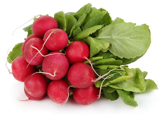 Редис с зеленью 1 упаковка 180₽