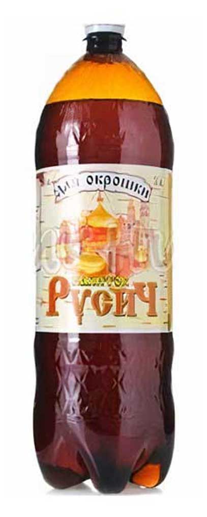 Квасной напиток Русич для окрошки, 2 л