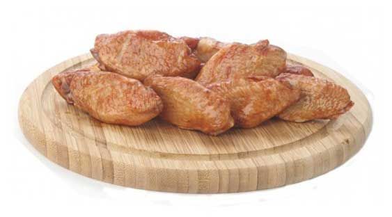 Крылышки цыпленка-бройлера варено-копченые Дюбуа Сокольничьи Халяль, ~ 1,1 кг