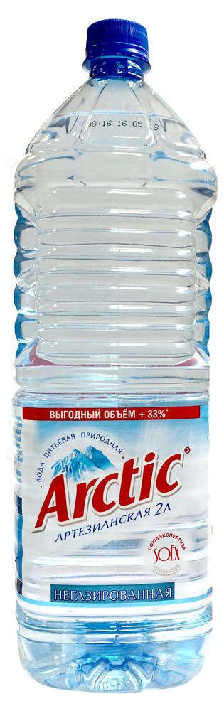 Вода Arctic негазированная 2 л 70₽