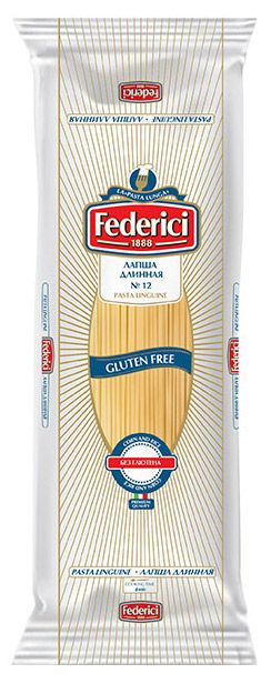 Макаронные изделия Federici 12 лапша 400 г 160₽
