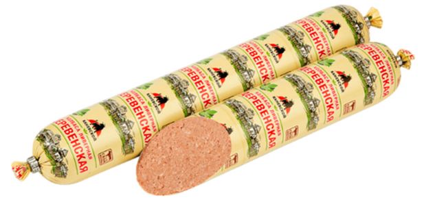 Колбаса ливерная Каневской Деревенская, 350 г