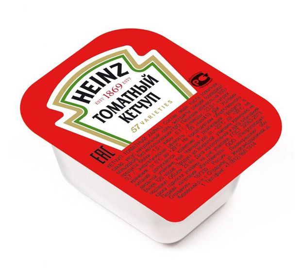 Кетчуп томатный Heinz, 25 г