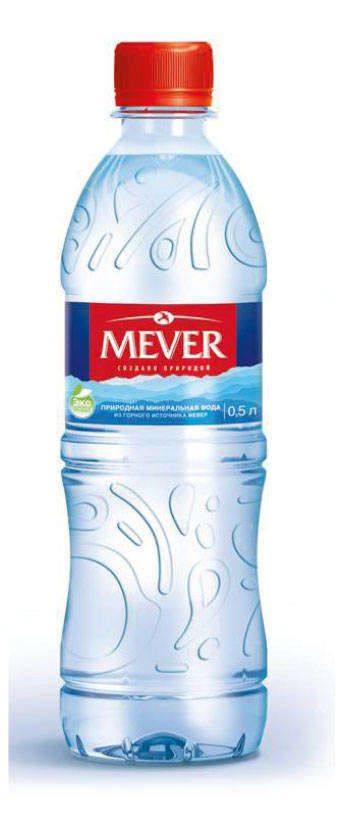 Вода минеральная Mever без газа 500 мл 50₽