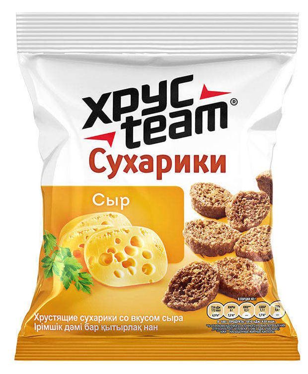 Купить сухарики ржано-пшеничные Хрусteam сметана 30 г, цены на Мегамаркет Артику