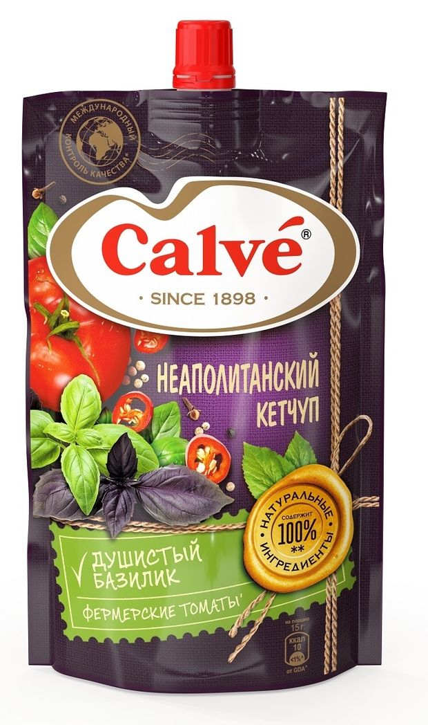 Кетчуп Calve Неаполитанский 350 г 94₽