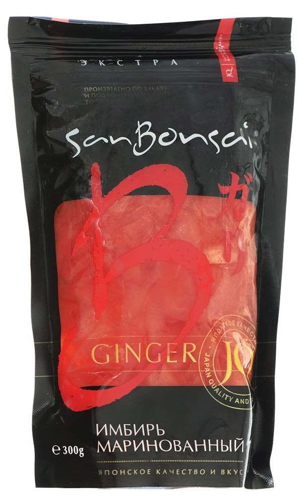 Имбирь Bonsai маринованный 300 г 120₽