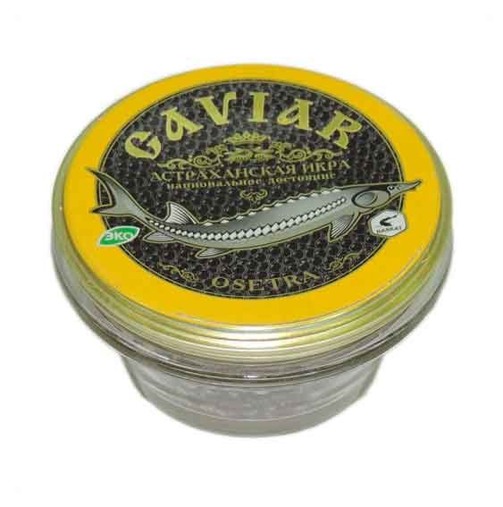 Икра осетровая Астраханская икра Caviar зернистая 568 г 4000₽
