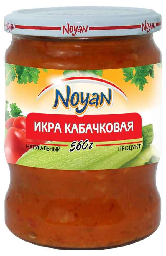 Икра кабачковая Noyan 560 г 169₽