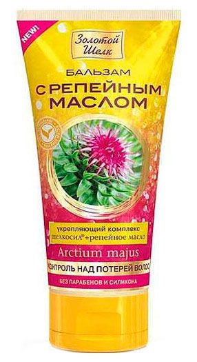 Бальзам для волос Золотой Шёлк Контроль над потерей волос с репейным маслом, 170 мл