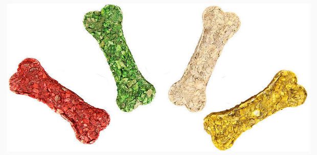 фото Лакомство для собак triol кость прессованная 3, 106 г