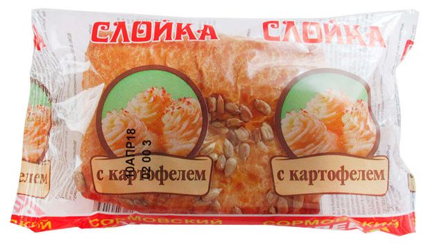 Изделие слоеное Сормовский хлеб воздушное с картофелем, 80 г