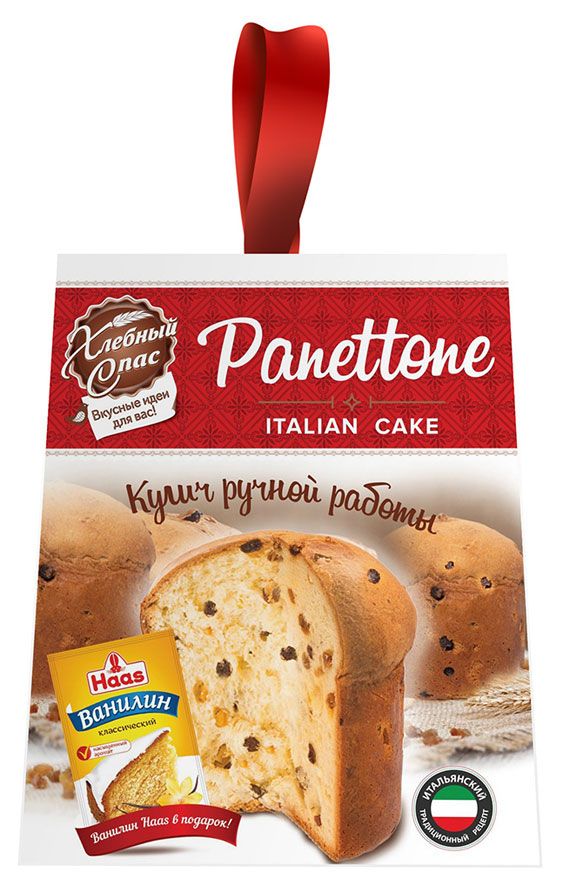 Кулич итальянский Хлебный Спас Пасхальный Panettone 450 г 529₽