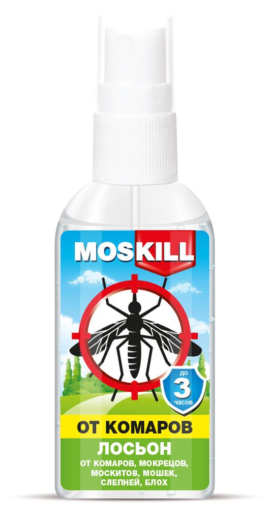 Лосьон от комаров Москилл, 60 мл