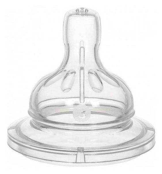 Соска Wee Baby силиконовая с широким горлышком от 18 мес 3 1 шт 149₽