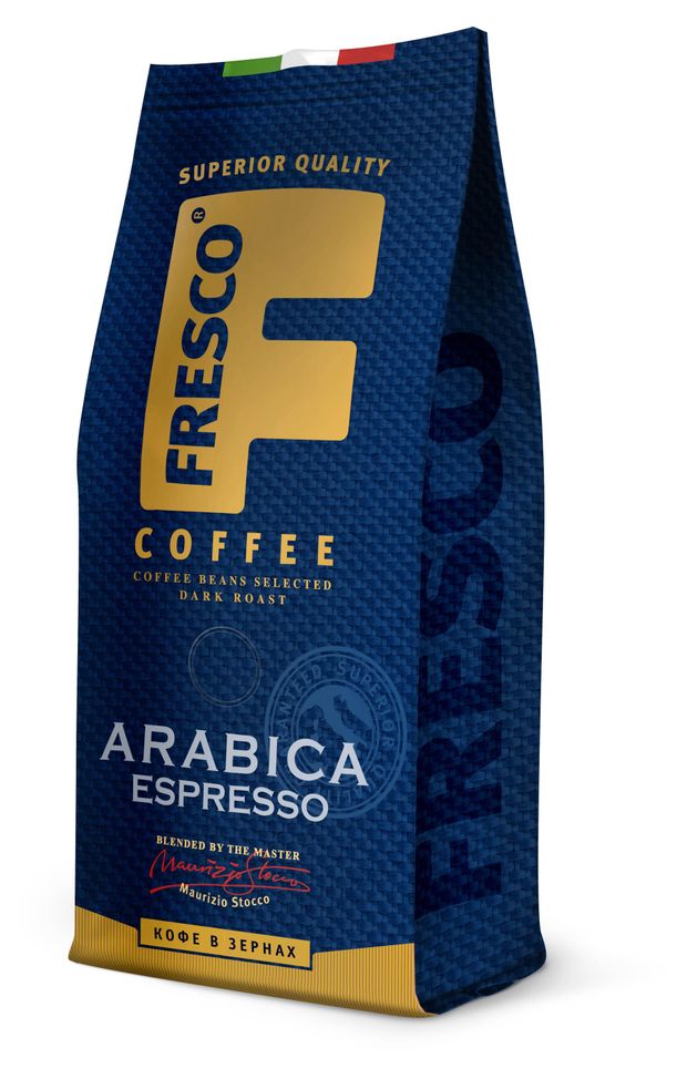 Кофе в зернах FRESCO Arabica Espresso, 200 г