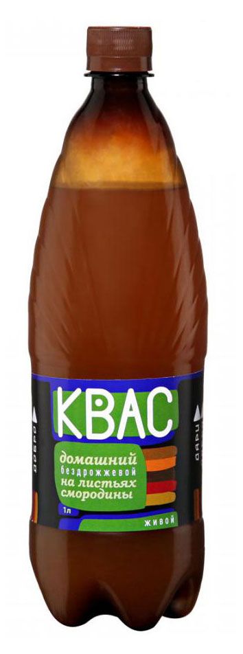 Квас ДариДобро на листьях смородины, 1 л