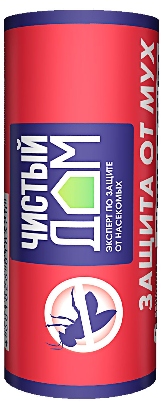 Лента липкая от мух Чистый дом 1 шт 21₽