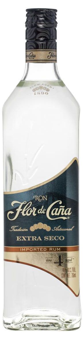 Ром Flor de Cana Extra Seco 4 года Никарагуа, 0,75 л