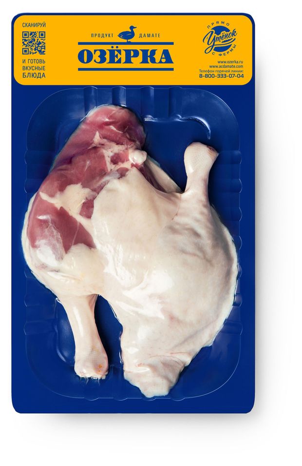 Окорочок утенка Озерка Darfresh охлажденный, ~ 1 кг