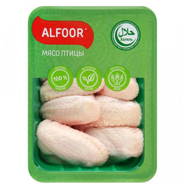 Плечевая часть крыла цыпленка-бройлера Петруха Alfoor охлажденная 750 г 285₽