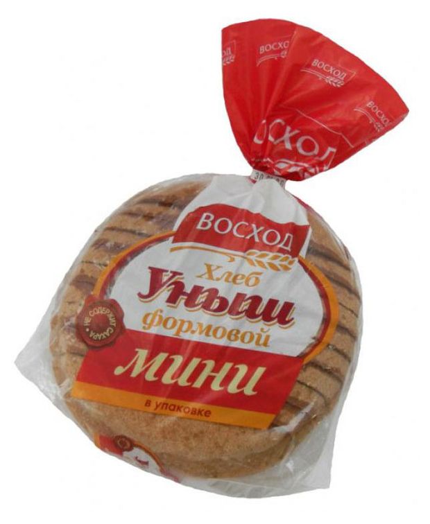 Хлеб ржано-пшеничный Восход Уныш mini без сахара нарезка, 500 г