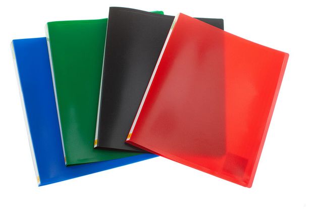 Папка Каждый день с прозрачными вкладышами А4 60 л 1 шт в ассортименте 150₽